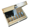 Infinity Tools 1/2" Shank 6-Pc. Straight Router Bit Set Questions & Answers