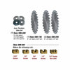 Infinity Tools 4pc. Thick Kerf Flat-Top Saw Blade Package - 5/8" Arbor Questions & Answers