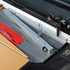 How do you cut a long board (like 6’ long 2X4s) on an angle with a taper jig if it extends off the table?