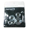 Kit de 5 cojinetes para brocas de fresadora Infinity Tools, diámetro interior de 3/16" Questions & Answers