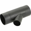 Can the 115-340 Y fitting work with the 115-303 antistatic hose? Does the hose need additional grounding, and is the 2.5” version available in shorter lengths?