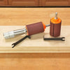 Can you take the handle off the Sleeveless Sanding Drum?  Is there a video for changing the paper for handled one?