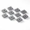 What type of metal are t-nuts? Do you have in stainless steel of brass?