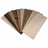 Are the wood project packs real wood or wood veneers?