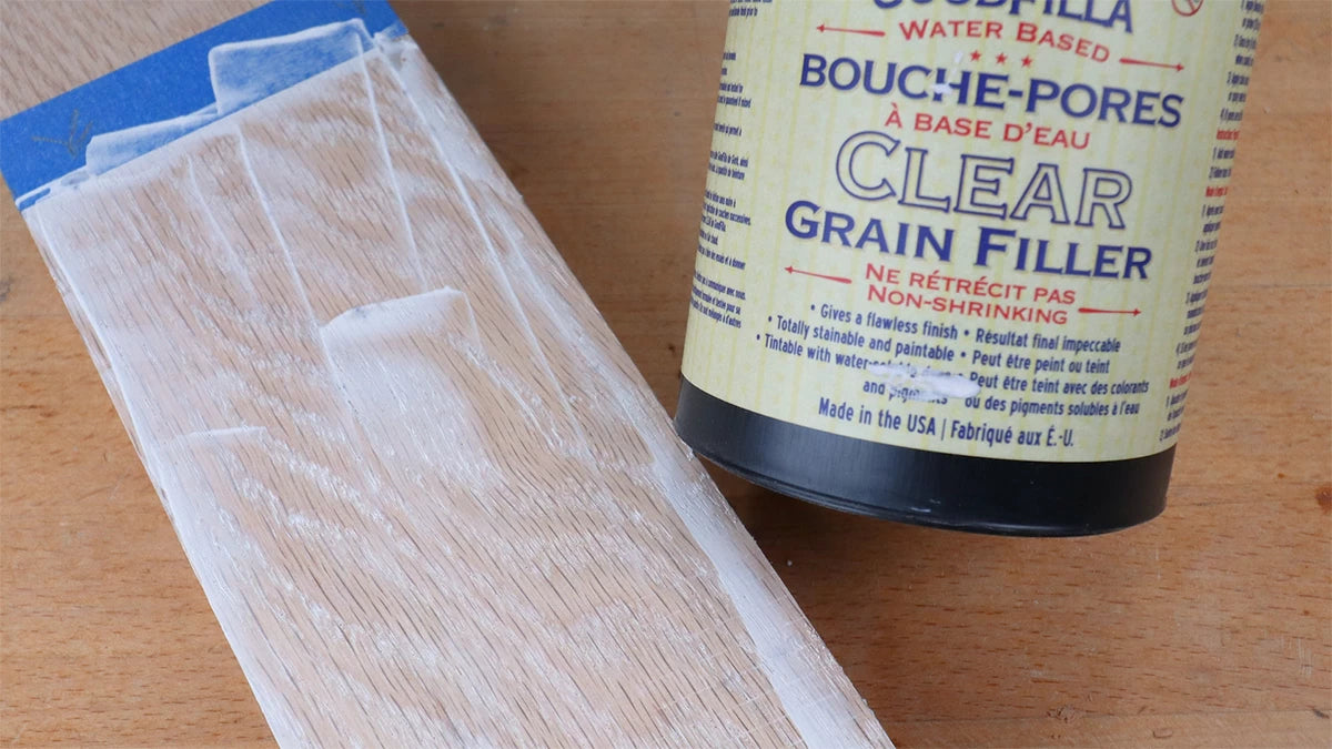 Tame the Grain with Goodfilla's Wood Filler