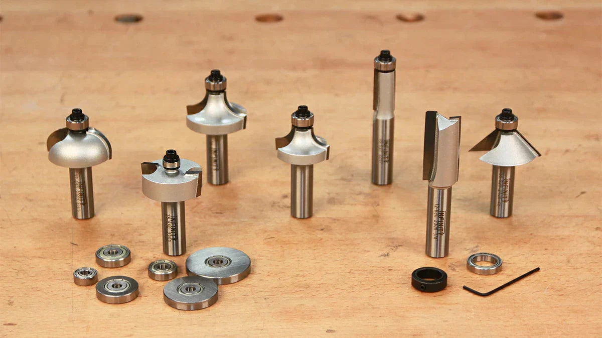 Well Beyond the Basics, with this 7-Pc Pro Router Bit Set – Infinity ...