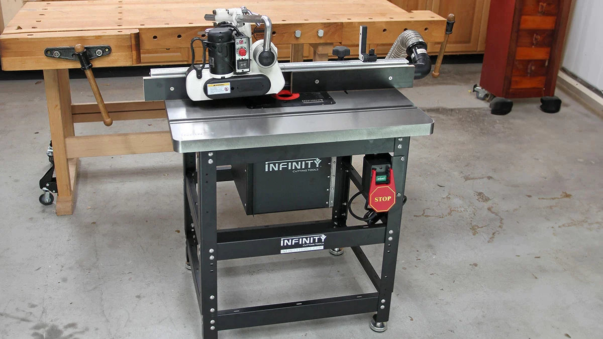 Pro Router Table Package Even Better with Cast Iron Top! – Infinity ...