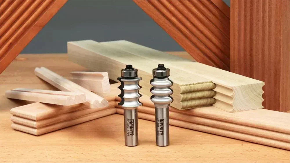 Create Unique Details with a Triple Bead and Flute Router…