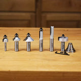 6-Pc. Essential Router Bit Set