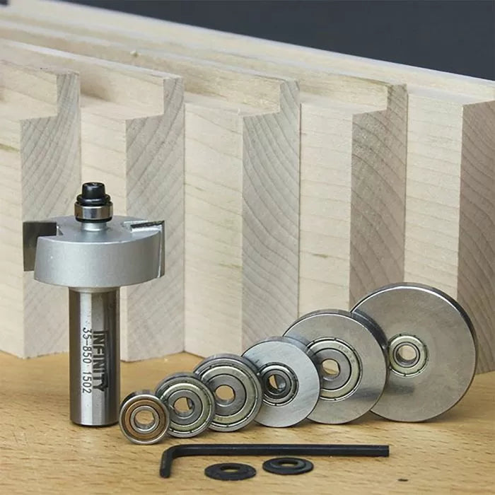 7-Pc. Professional Router Bit Set