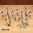 13-Pc. 1/2" Shank Dream Router Bit Set