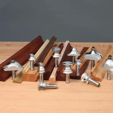 11-Pc. 17th-Century Router Bit Profile Set