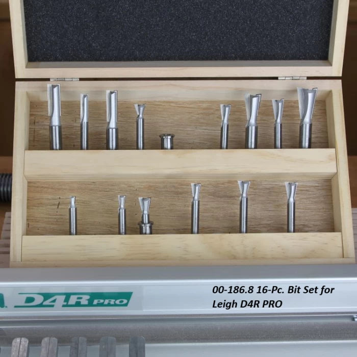 Dovetail & Straight Bit Sets for Leigh D4R Pro Jig