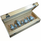 Infinity Tools 1/2" Shank 7-Pc. Colonial Period Router Bit Set