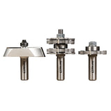 Infinity Tools 1/2" Shank 3-Pc. Cabinet Door Router Bit Sets