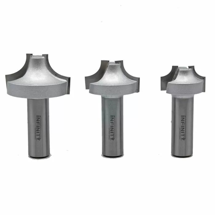 Infinity Tools 1/2" Shank Ovolo Router Bits