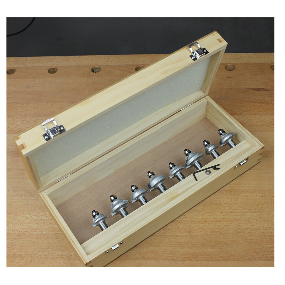8-Pc. Master Ogee Router Bit Set