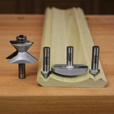 7-Pc. Master Crown Molding Router Bit Set