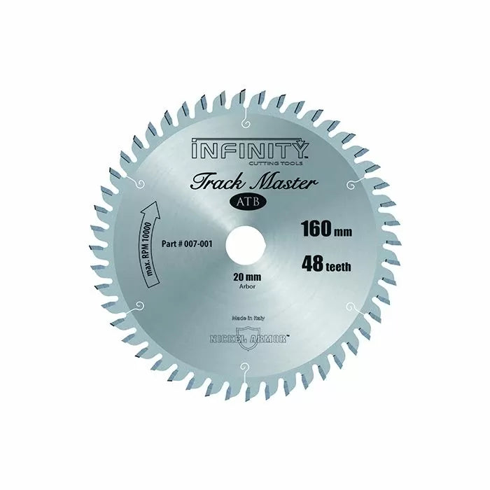 Infinity Tools Track Master, Premium Saw Blades For Track Saws