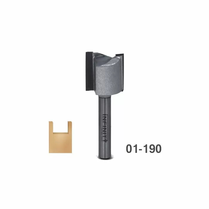 Infinity Tools 1/4" Shank Mortise & Tenon Router Bits