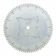 10-inch 80-tooth circular saw blade with carbide tips and laser-cut expansion slots