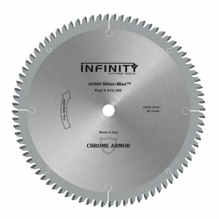 Infinity Tools Miter-Max Miter Saw Blades