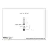 Infinity Tools 1/4" Shank mini-Mega Flush Trim Router Bits