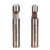 Infinity Tools 1/4" Shank Laminate Trim Router Bits