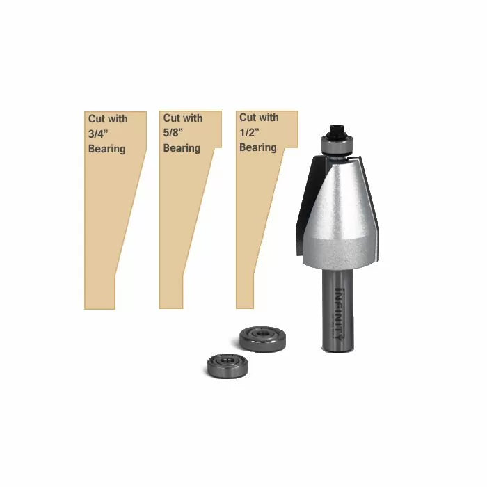 Three-in-One Router Bit