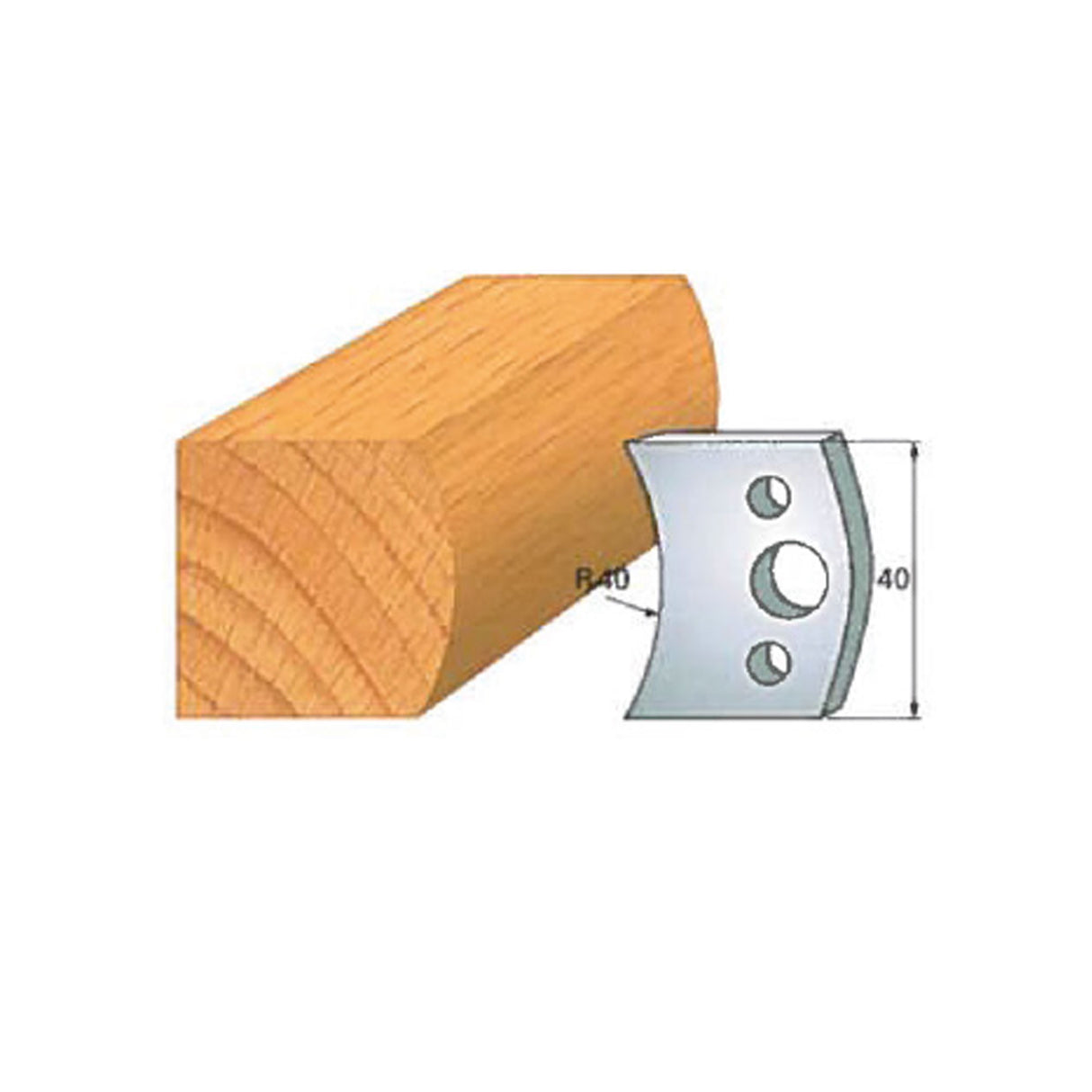 Infinity Tools Insert-Pro 13-Pc. HSS General Purpose Shaper Set, 1-1/4" Bore