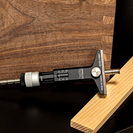 Woodworking tool on a wooden surface