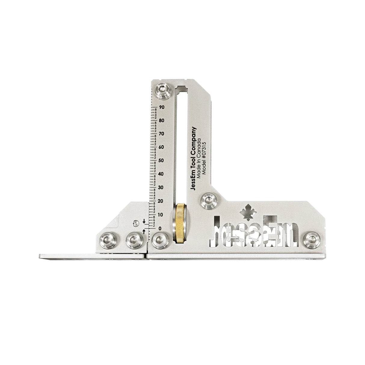 JessEm Stainless Steel Tool Setting Gauge - Imperial or Metric