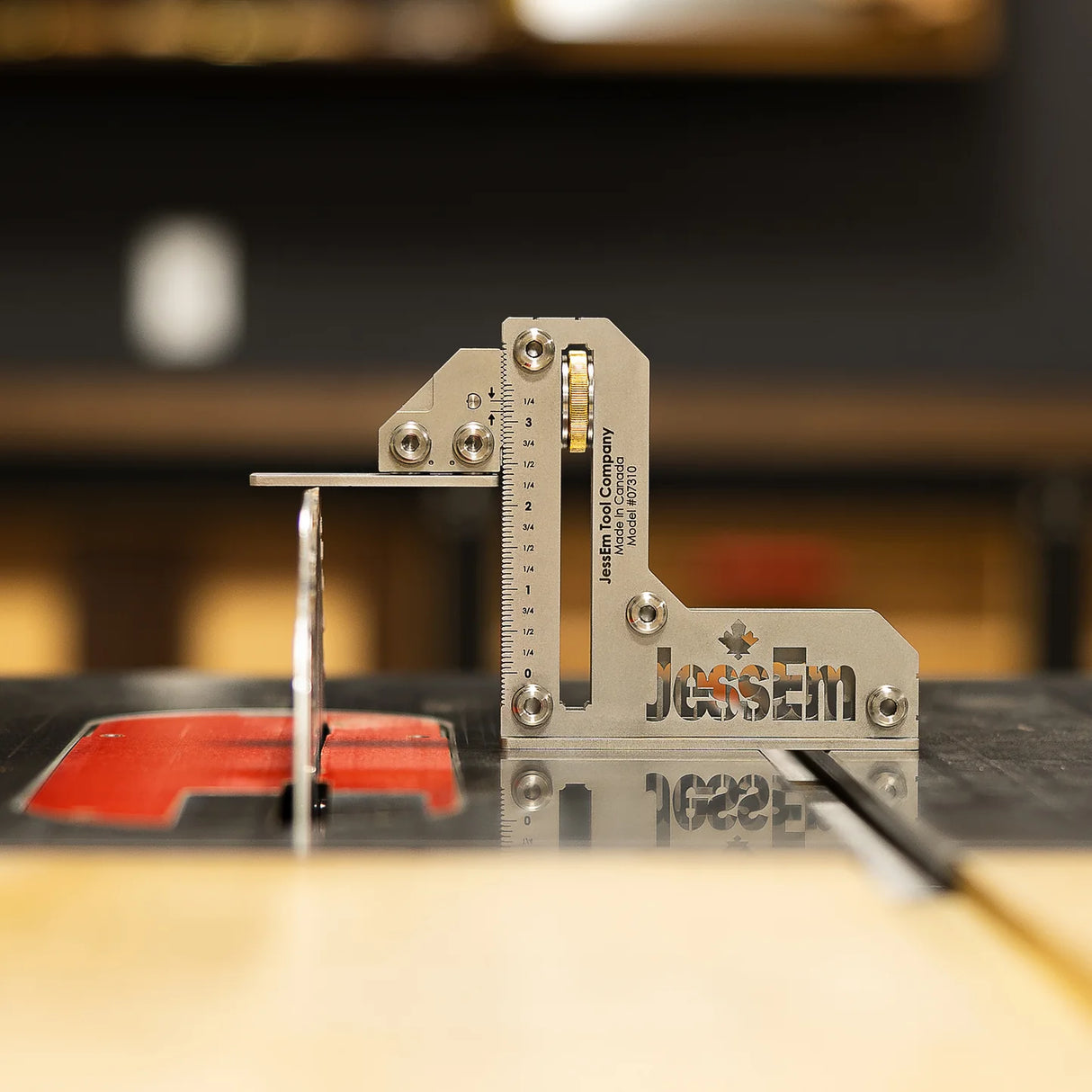 JessEm Stainless Steel Tool Setting Gauge - Imperial or Metric