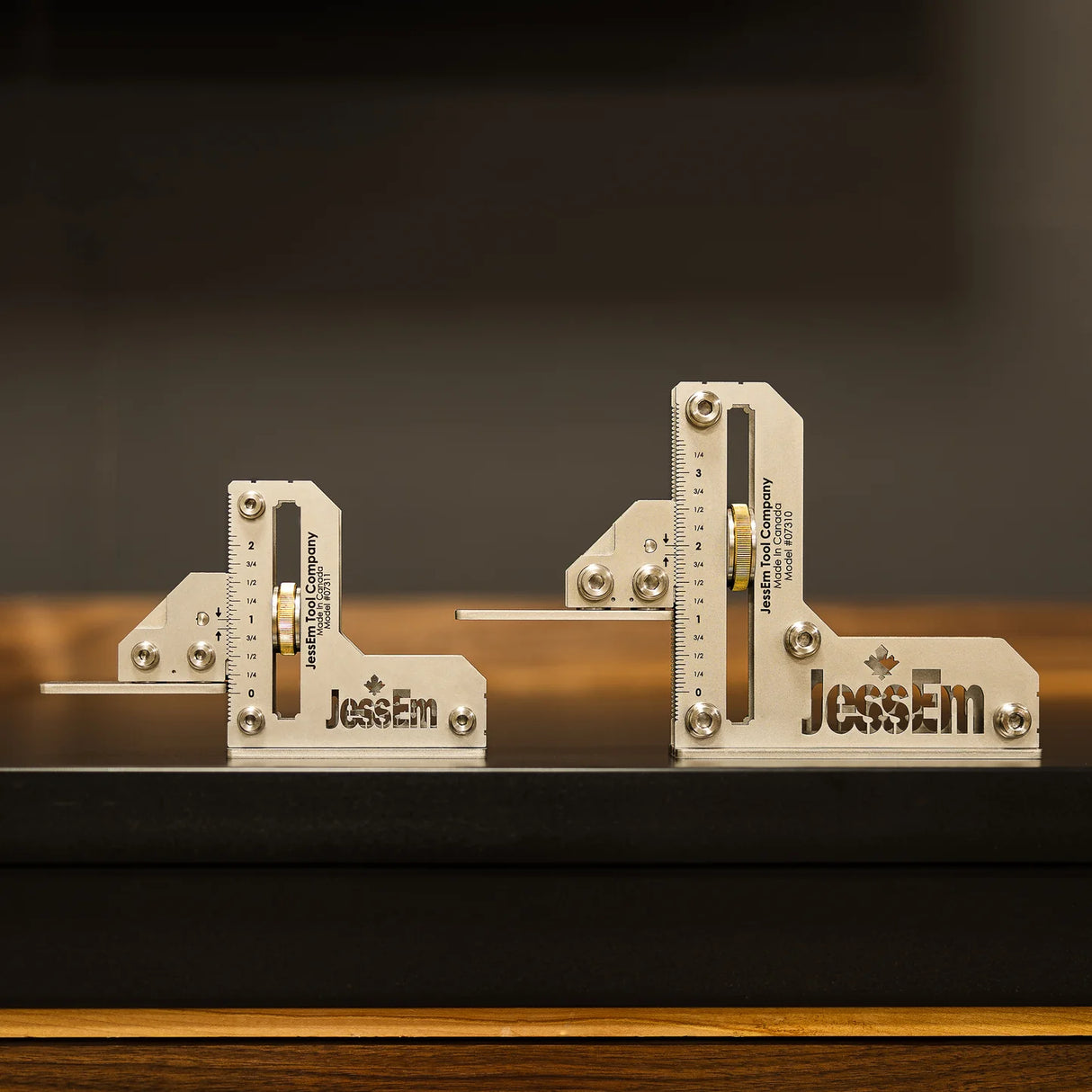 JessEm Stainless Steel Tool Setting Gauge - Imperial or Metric