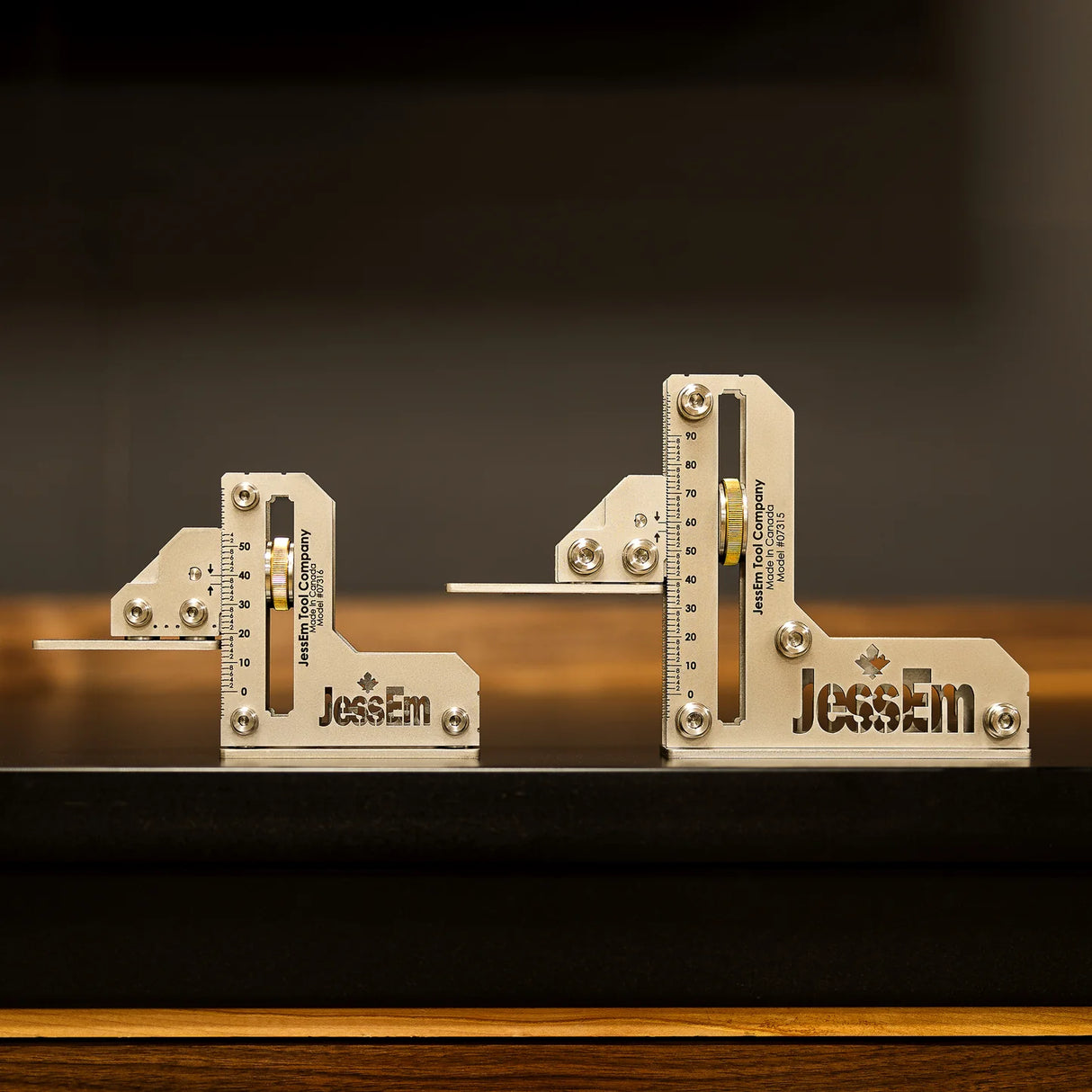 JessEm Stainless Steel Tool Setting Gauge - Imperial or Metric