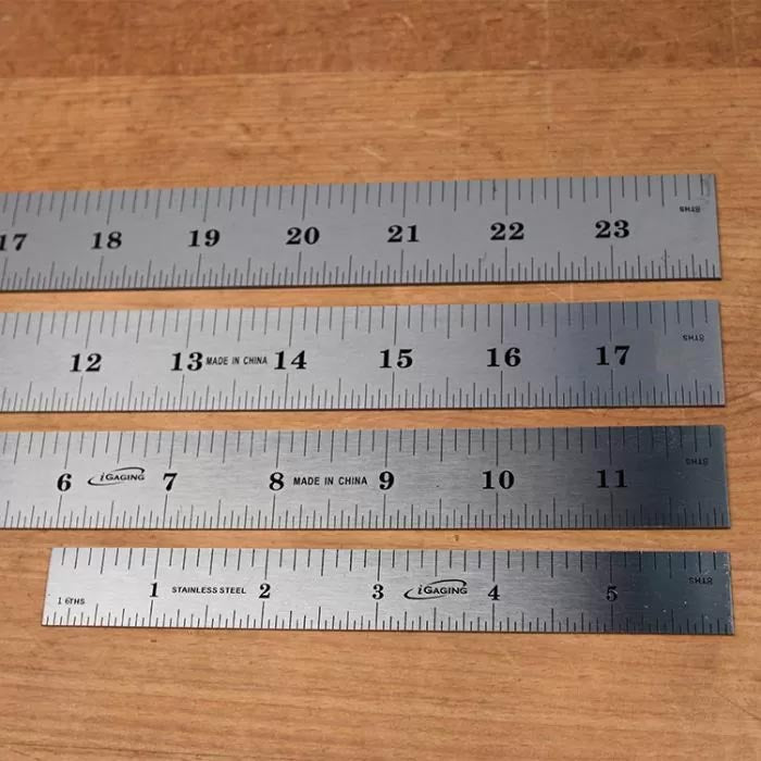 Warped Surfaces Ruler Regla 4R de iGaging – Infinity Cutting Tools