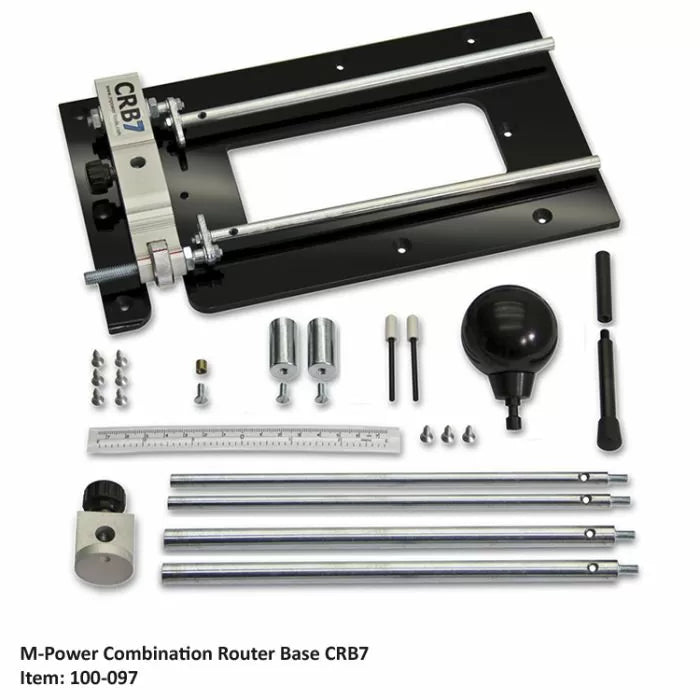 M-Power 3-Pc. CRB7 Router Base Complete Package
