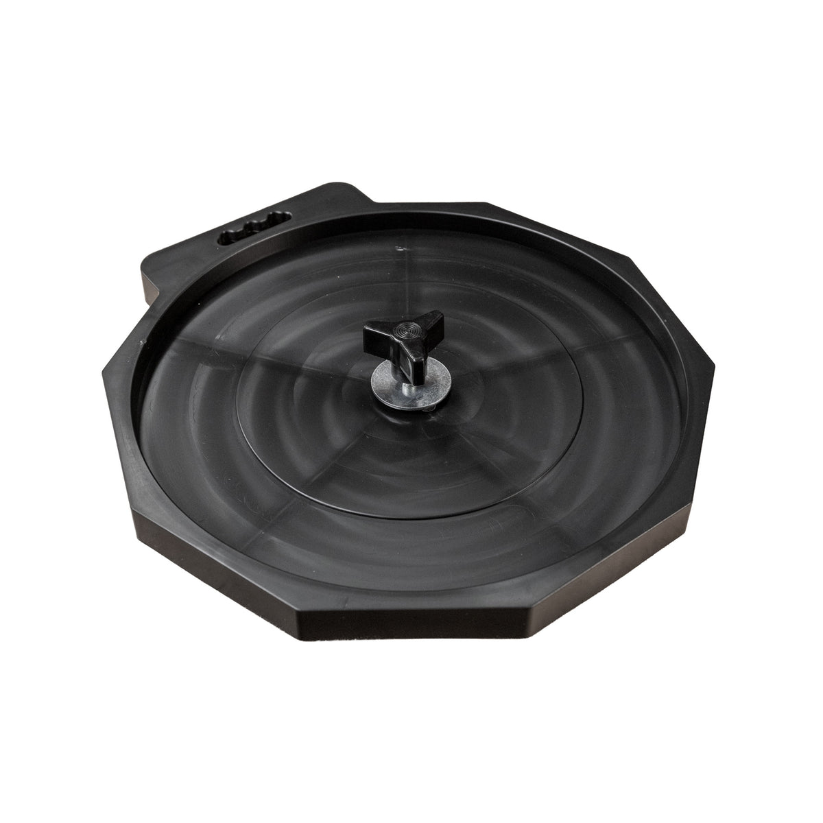 Eight inch saw blade protector on white background.
