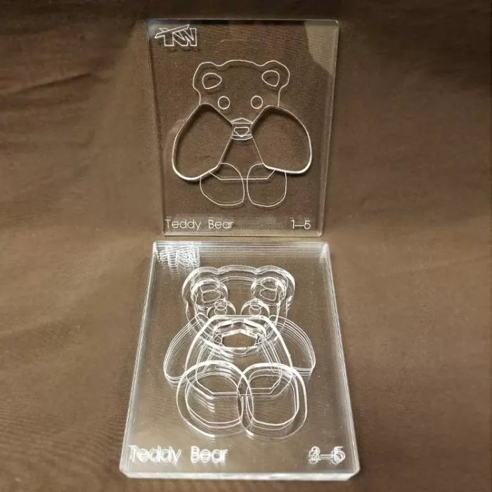 Teddy Bear - Multi Layer Inlay System