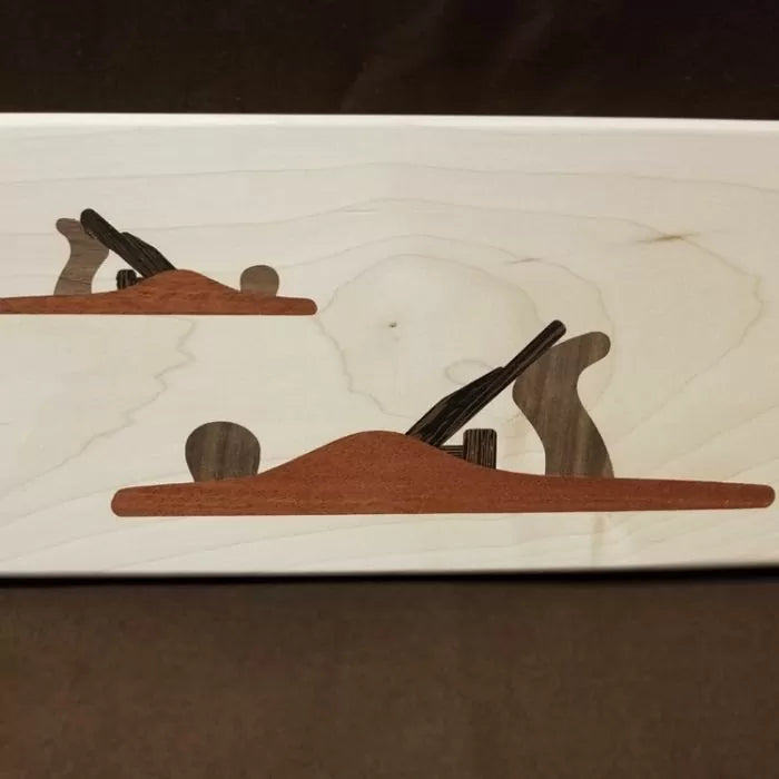 4" Wood Plane - Multi Layer Inlay System