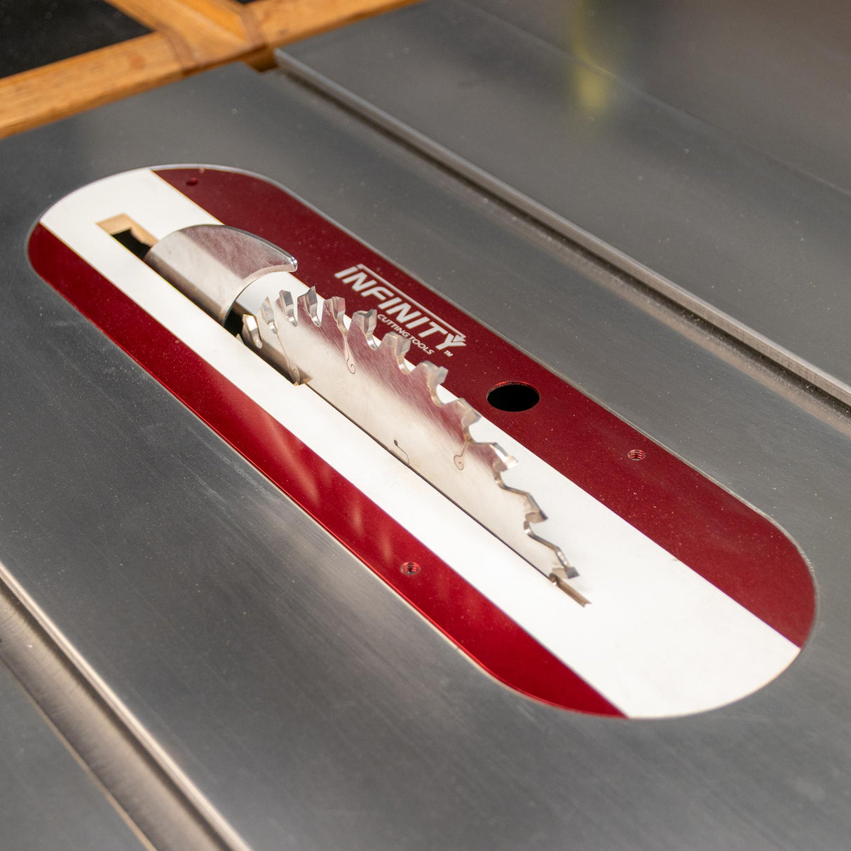 Infinity Tools SawStop Z.C.I. for Cabinet & Contractor Saws, Throat Plate & 3-Pc. insert Pack