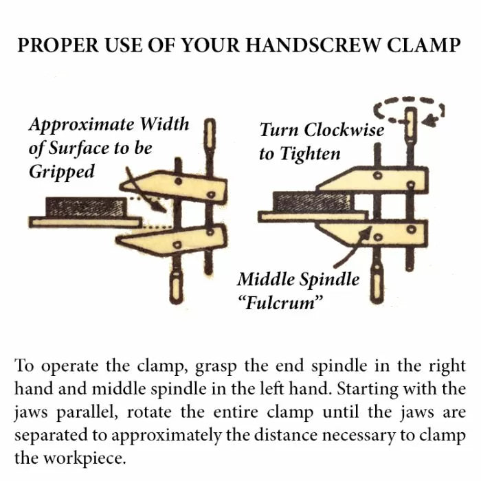 Dubuque Handscrew Clamps