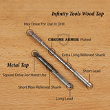 Infinity Tools Wood Tap Sets