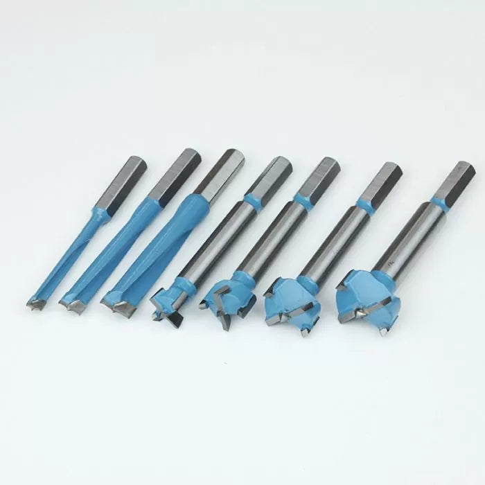 7-Pc. Carbide Tipped Forstner Bit Set