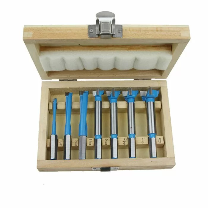 7-Pc. Carbide Tipped Forstner Bit Set