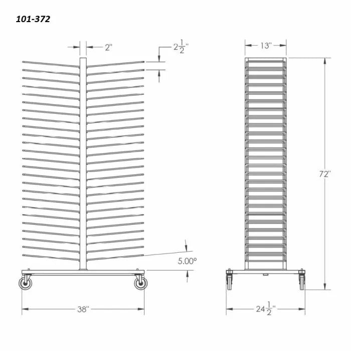 Paintline Drying & Spraying Racks