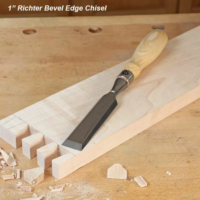 Narex 8-Pc. Richter Bevel Edge Chisels Set