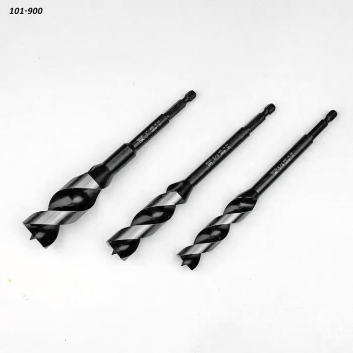 WoodOwl OverDrive 3-Piece Auger Bit Set