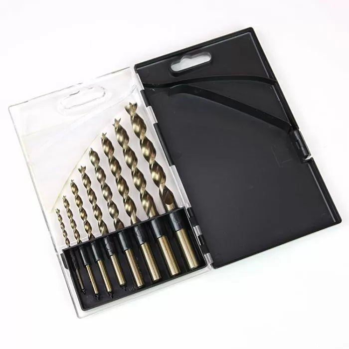 Famag 8-Pc. Brad Point Drill Bit Set, Metric