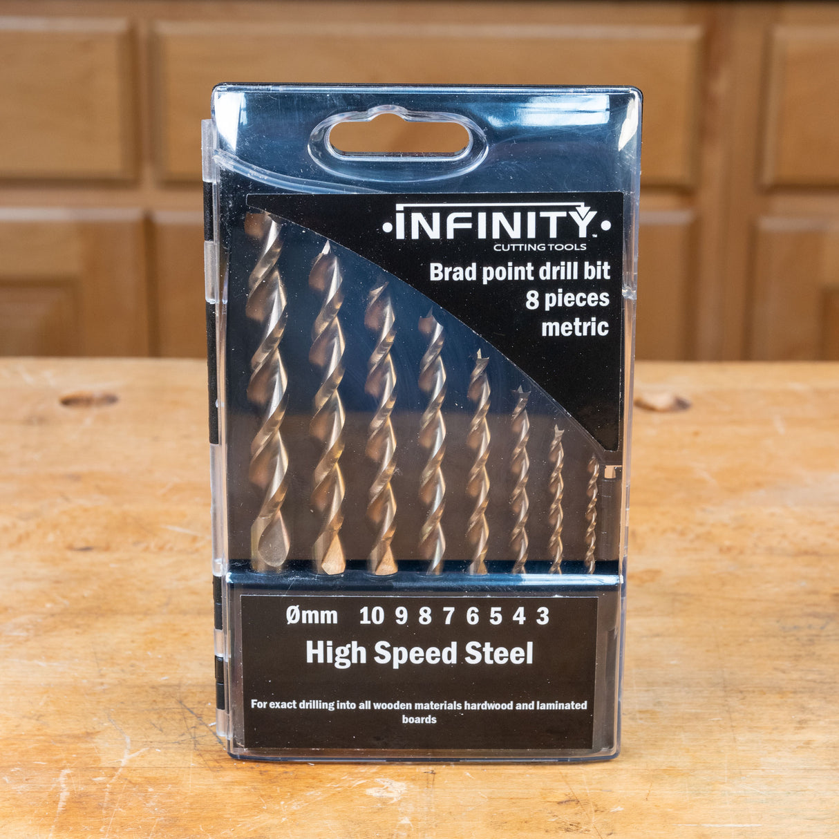 Infinity Tools Brad Point Drill Bit Sets